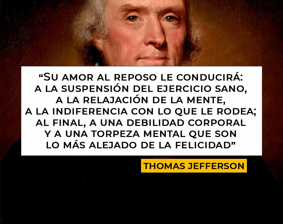 Thomas Jefferson: yo también soy epicúreo
