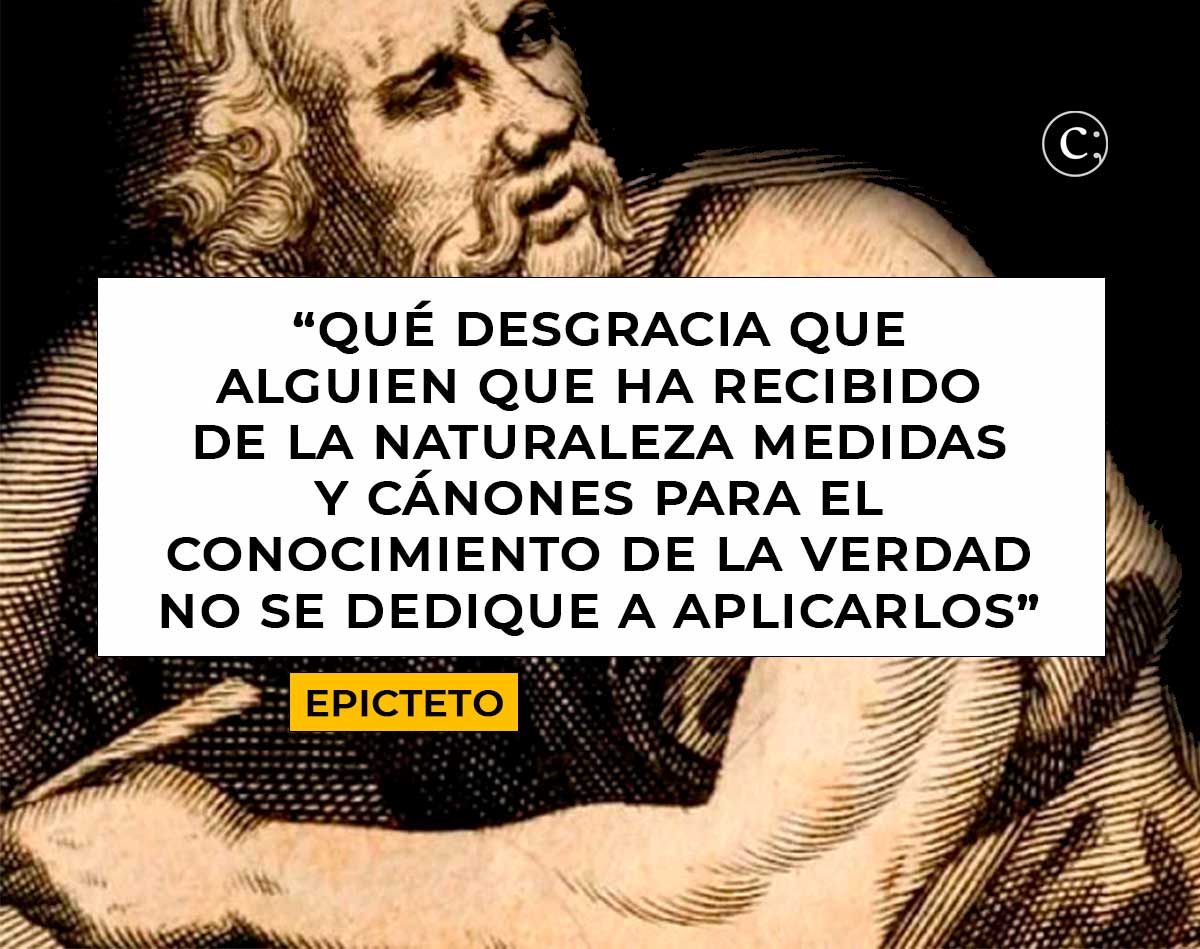 Epicteto: Contra epicúreos y académicos