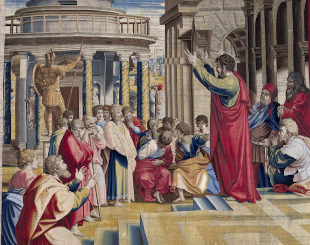Hechos de los Apóstoles: Pablo con estoicos y epicúreos