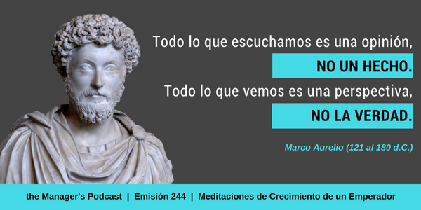 Marco Aurelio: todo es opinión